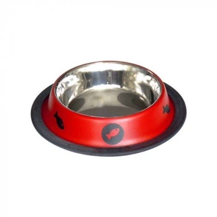 Tommy Çelik Mama Kabı Kırmızı 24 Oz