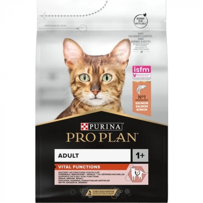Pro Plan Somonlu Yetişkin Kedi Maması - 3 Kg