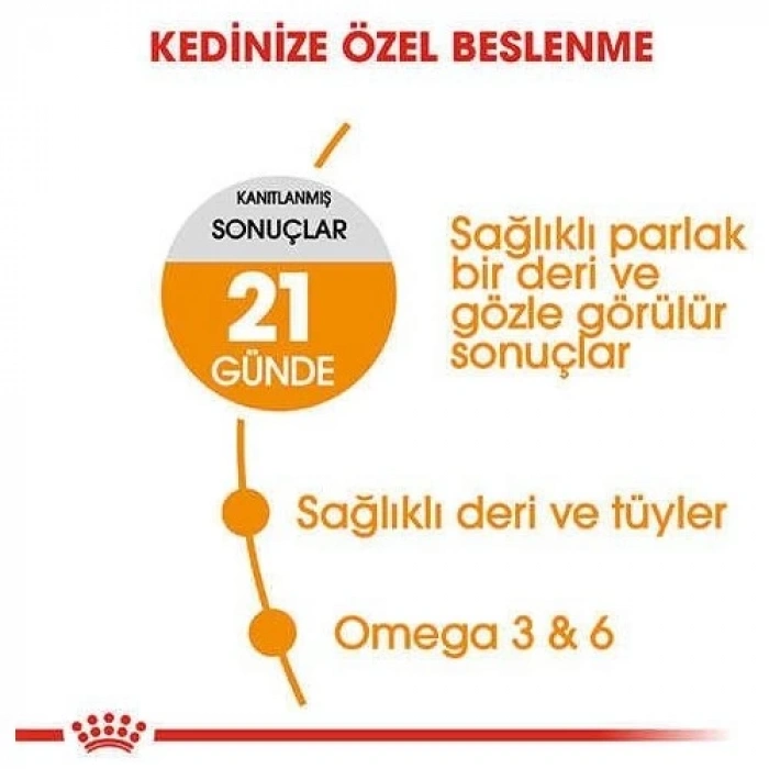 Royal Canin Hair & Skin Deri ve Tüy Sağlığı İçin Kedi Maması 4 Kg