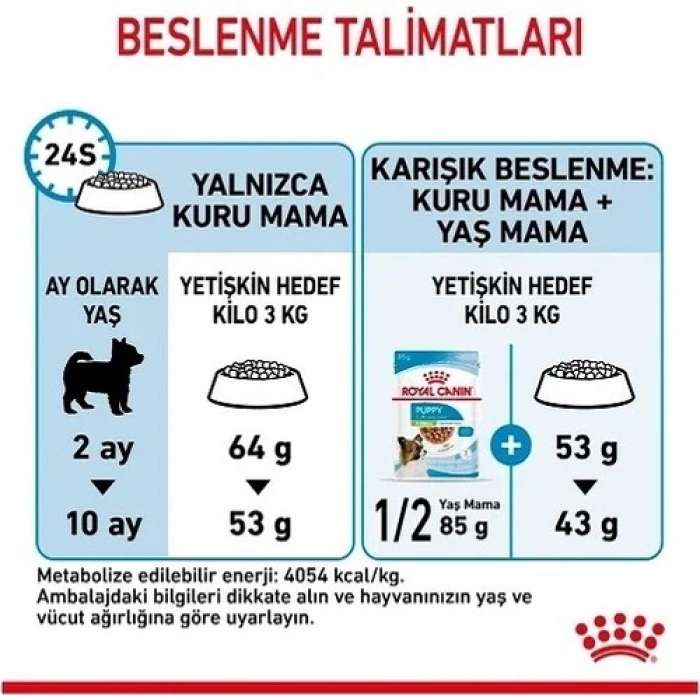 Royal Canin® X-Small Puppy Yavru Köpek Maması 1,5 Kg