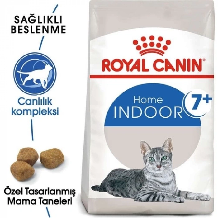 Royal Canin Indoor +7 Ev Kedileri için Yaşlı Kedi Maması 1,5 Kg