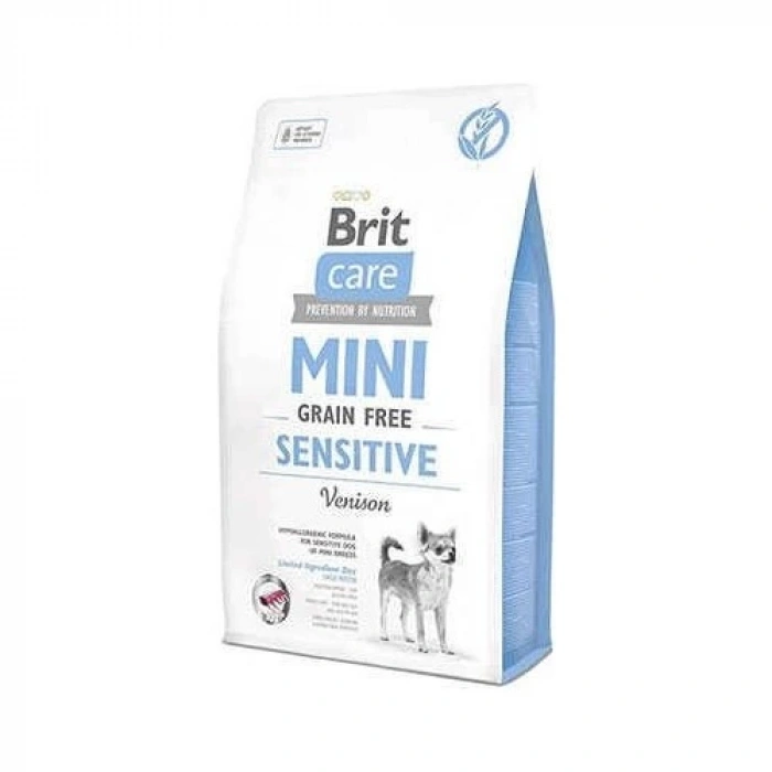 Brit Care Mini Sensitive Geyikli Tahılsız Küçük Irk Köpek Maması 2 Kg