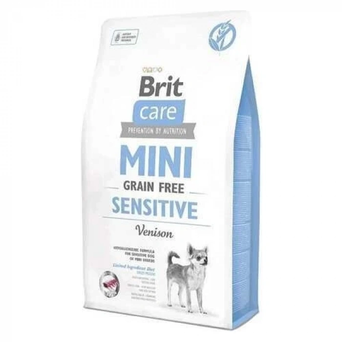 Brit Care Mini Sensitive Geyikli Tahılsız Küçük Irk Köpek Maması 2 Kg