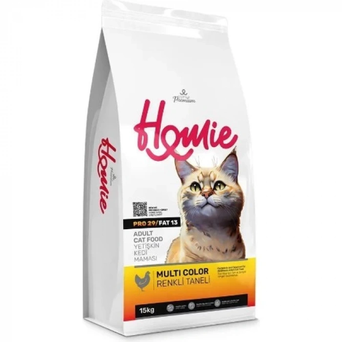 Homie Multi Color Tavuklu Yetişkin Kedi Maması 15 kg