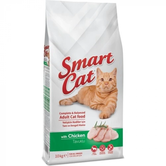 Smart Cat Tavuk Etli Yetişkin Kedi Maması 10 kg
