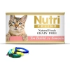 Nutri Feline Ton Balıklı ve Somonlu Tahılsız Yetişkin Kedi Maması 20x85 gr ve Kedi Tasması