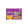 Whiskas Kümes Hayvanları Ziyafeti Tavuklu ve Hindili Kedi Yaş Mama 340 gr (4 x 85 Gr)