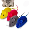 Lion Pet Kedi Oyuncağı Öten Fare 4 Adet Farklı Renk