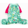 Pawstar Küçük Irk Köpek Mint Unicorn Penye Tulum Pijama