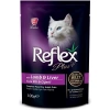 Reflex Plus Kuzu Etli Ciğerli Pounch Kedi Konservesi 100 Gr