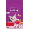 WHISKAS 1,4KG ETLI KEDI MAMASI