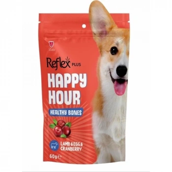Reflex Happy Hour Sağlılı Kemikler Için Destekleyici Köpek Ödülü 60 G