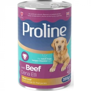 Pro Line Dana Etli Gravy Yetişkin Köpek Konserve Maması 395 gr