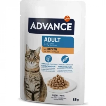 Advance Tavuklu Yetişkin Kedi Konservesi 85 gr