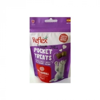 Reflex Pocket Treats Anti Hairball 60 Gram Kedi Ödülü