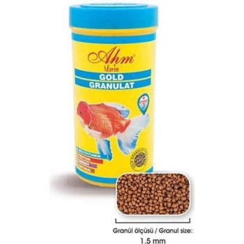 Ahm Gold Granulat Japon Balığı Yemi 250 Ml