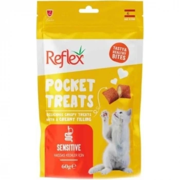 Reflex Pocket Treats Sensitive Kedi Ödül Maması 60 gr