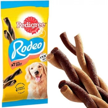 Pedigree Rodeo Biftekli Köpek Ödül Maması 7li 123 g