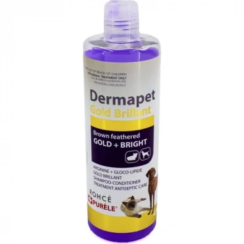 Purele Dermapet Kahverengi Kedi ve Köpek Şampuanı 450 ml