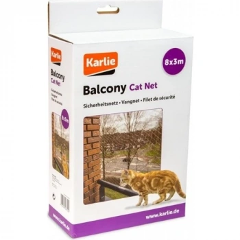 Karlie Kedi İçin Balkon Ağı 8m X 3m