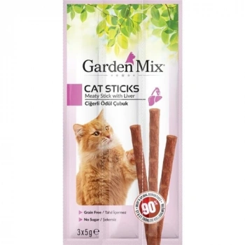 Garden Mix  Ciğerli Kedi Stick Ödül 3x5g