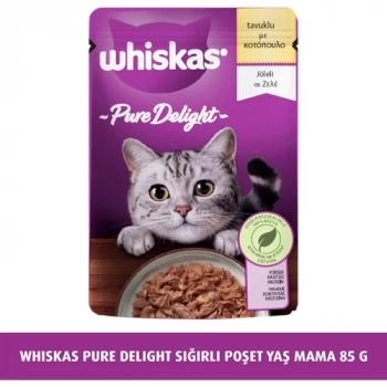 Whiskas Güveç Tavuklu Poşet Mama 85 gr