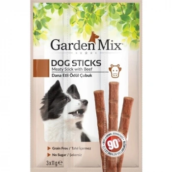Garden Mix  Dana Etli Köpek Stick Ödül 3x11g