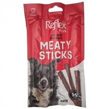 Reflex Plus Biftekli Çubuk Yetişkin Köpek Ödül Maması 11 Gr 3 Adet