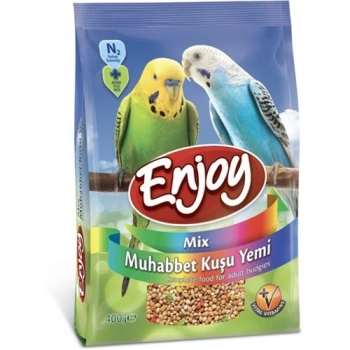 Enjoy Muhabbet Kuşu Yemi Mix 400 Gr