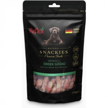 Reflex Snackies Brokolili Ördek Gögsü 170 gr