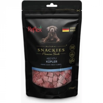 Reflex Snackies Keçi Etli Küpler 170 gr