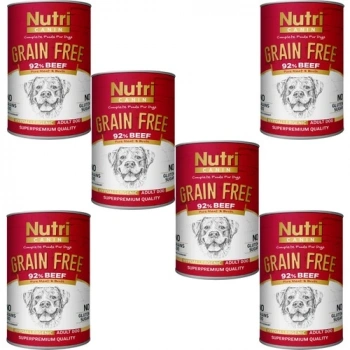 Nutri Canin Sığır Etli %92 Tahılsız 400GR Adult Nutri Canin Yaş Köpek