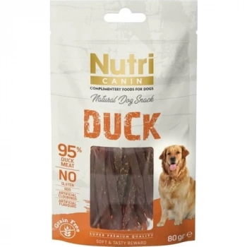 Nutri Canin Duck Snack Köpek Ödülü 80 gr