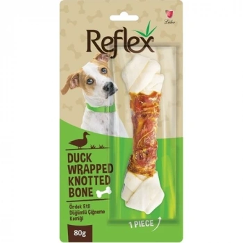 Reflex Ördek Etli Düğümlü Çiğneme Kemiği 80 gr