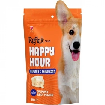 Reflex Happy Hour Sağlık ve Parlak Tüyler Için Destekleyici Köpek Ödülü 60 G