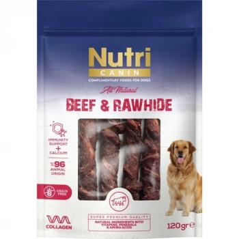 Nutri Canin Sığır Eti Sarılı Kemik 120 gr