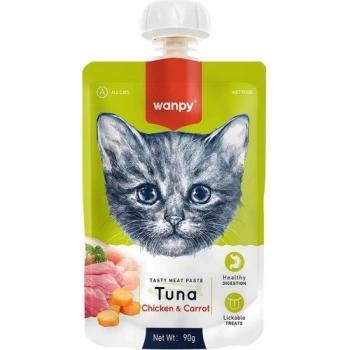 Wanpy Taze Ton Balıklı&tavuklu Kedi Et Ezmesi 90 gr