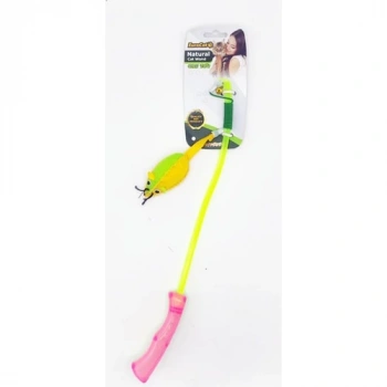 Eurocat Peluş Gövdeli Fare Kedi Oltası Pls. Saplı