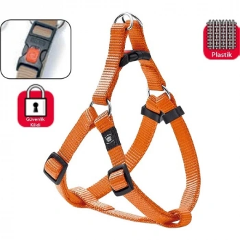 Karlie Kilitli Göğüs Tasma M 40-70Cm Turuncu