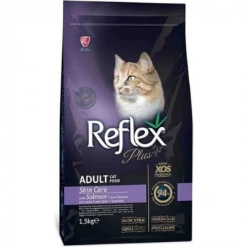 Reflex Plus Skin Care Somonlu Yetişkin Kedi Maması 1.5 Kg