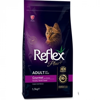 Reflex Plus Renkli Taneli Gourmet Kedi Maması 1,5 Kg