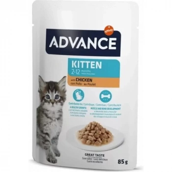 Advance Kitten Tavuklu Yavru Kedi Konservesi 85 gr