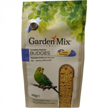 Garden Mix Platin Seri Soyulmuş Muhabbet Kuş Yemi 400 Gr