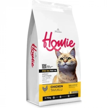 Homie Düşük Tahıllı Tavuklu Yetişkin Kedi Maması 3.75 kg