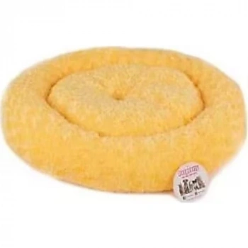 Pet Pretty Petpretty Kedi ve Köpek Sımıt Yatak Peluş Sarı 55X55 cm