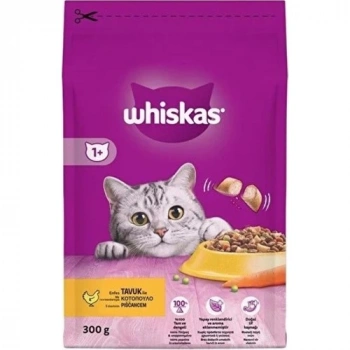Whiskas Tavuklu ve Sebzeli Yetişkin Kedi Maması 300 gr