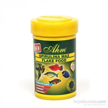 Spirulina Max Flake Food 100 Ml Balık Yemi