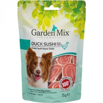 Garden Mix Ördekli Sushi Köpek Ödülü 75 Gam