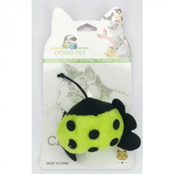 Cnc Pet Dobo Pet Çek Bırak Kurmalı Titreşimli Uğur Böceği Kedi Oyuncağı
