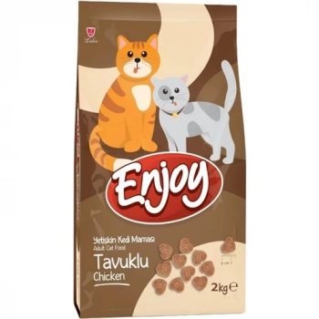 Enjoy Tavuklu Yetişkin Kedi Maması 2 kg